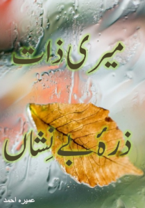Urdu Novel Meri Zaat Zarra e Benishan By Umera Ahmed